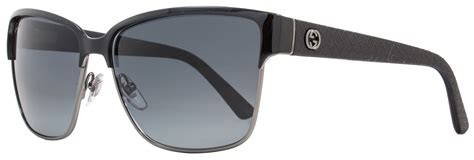 Gucci Unisex GG 4263/S Ruthenium Black/Gray Gradient